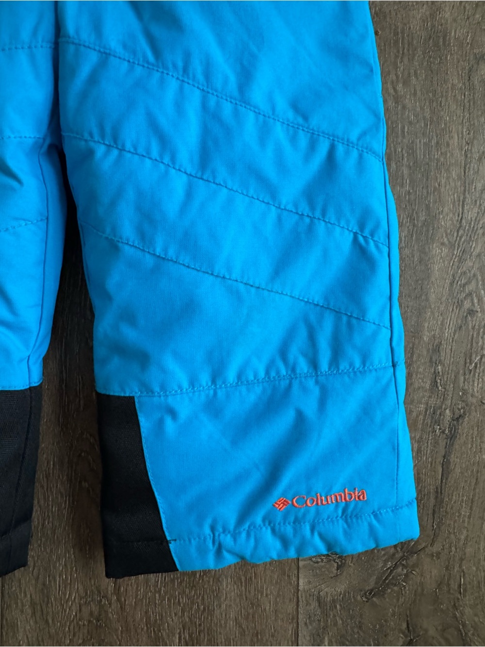 Columbia Children's Blue & Orange Winter Jacket and Snow Bib Set Size 3T - Picture 12 of 16